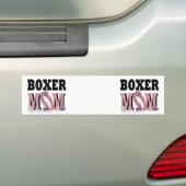 Boxer MAMA Autoaufkleber (Auf Auto)