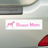 Boxer-Mama-Autoaufkleber Autoaufkleber (Auf Auto)