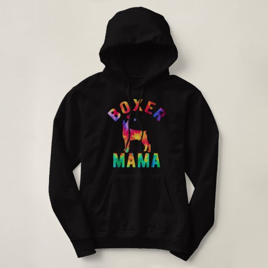 Boxer Mama Boxer Mama Boxer Dog Lover Hoodie (Design vorne)