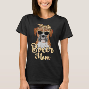 Boxer Mama Dog Lover Animal Whisperer Tierarzt T-Shirt