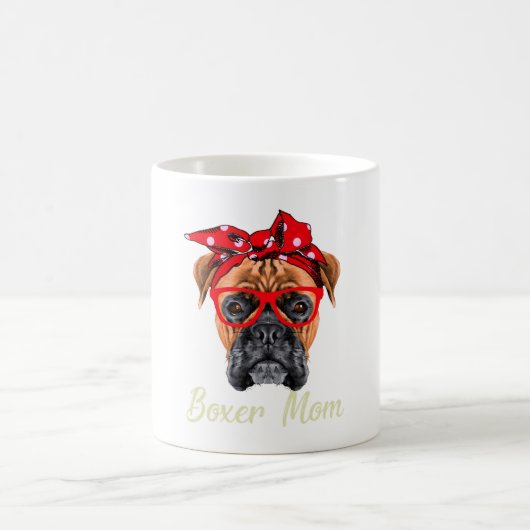 Boxer Mama Kaffeetasse (Mittel)