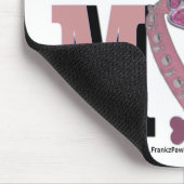 Boxer MAMA Mousepad (Ecke)