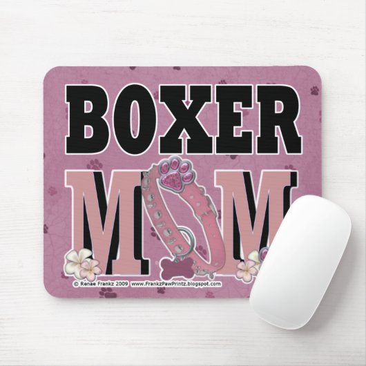 Boxer MAMA Mousepad (Mit Mouse)