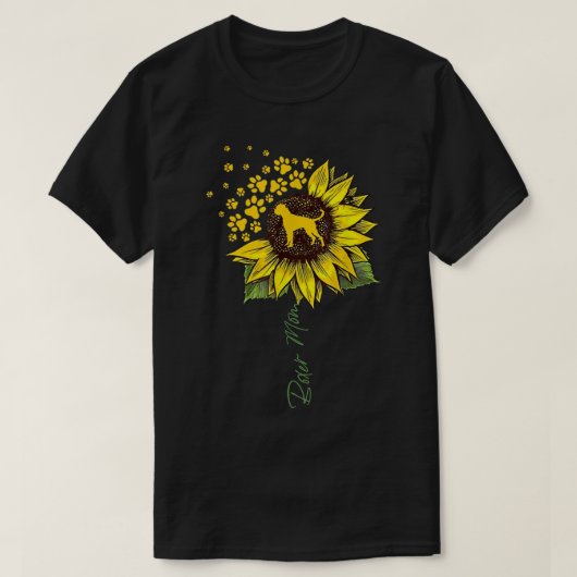 Boxer Mama Sonnenblume T-Shirt (Design vorne)
