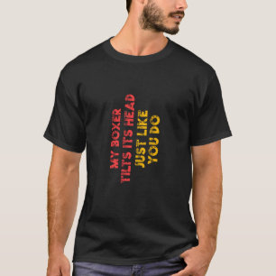 Boxer Mama Vater Funny Dog Lover Geschenk Frauen M T-Shirt