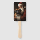 Boxer mit Weihnachtsfeiern Fächer (Rückseite)