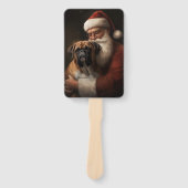 Boxer mit Weihnachtsfeiern Fächer (Vorderseite)