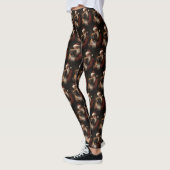 Boxer mit Weihnachtsfeiern Leggings (Links)