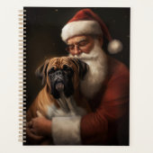 Boxer mit Weihnachtsfeiern Planer (Vorderseite)