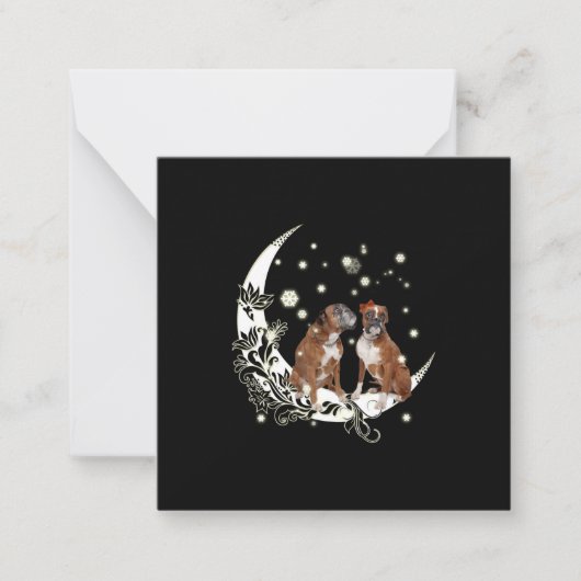 Boxer Mitteilungskarte (Vorderseite)