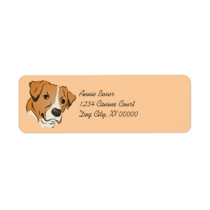 Boxer Mix Grafisches Dog-Portrait