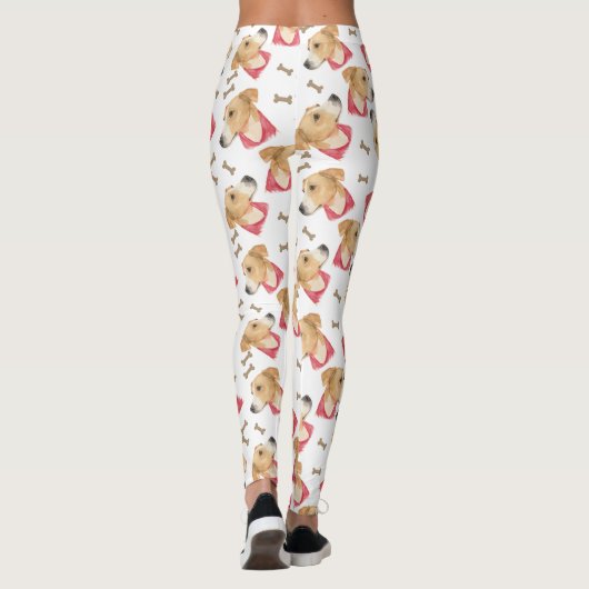 Boxer Mix Leggings (Rückseite)