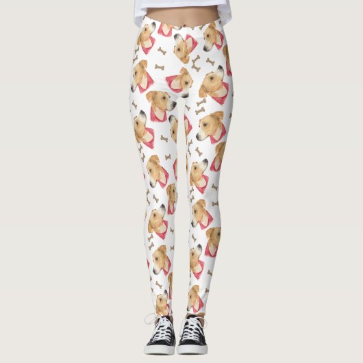Boxer Mix Leggings (Vorderseite)