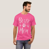 Boxer Mom Boxer Dog Lover Owner Funny Boxer Dog Mo T-Shirt (Vorne ganz)