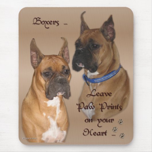 Boxer MousePad (Vorne)