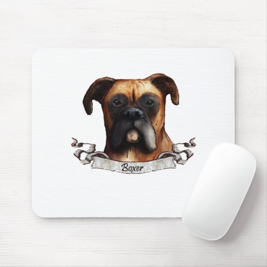 Boxer Mousepad (Mit Mouse)