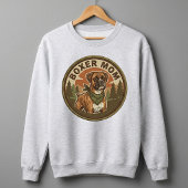 Boxer-Mutter-Crewneck Boxer-Hund-Mutter-Geschenk f Sweatshirt