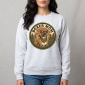 Boxer-Mutter-Crewneck Boxer-Hund-Mutter-Geschenk f Sweatshirt