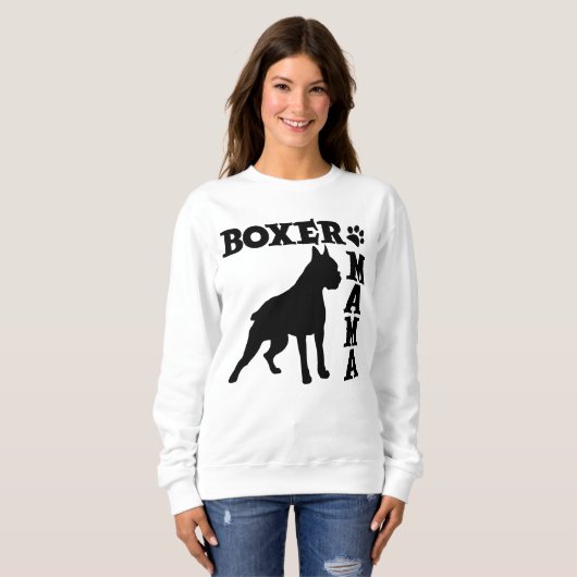 BOXER-MUTTER SWEATSHIRT (Vorne ganz)