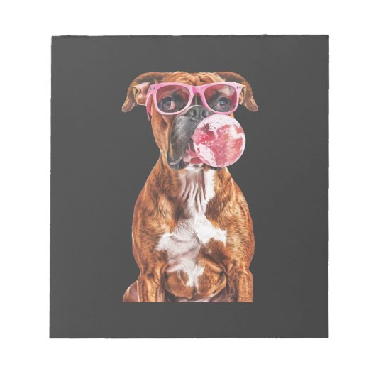 Boxer Notizblock (Vorderseite)