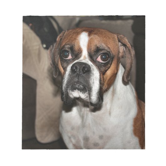 Boxer Notizblock (Vorderseite)