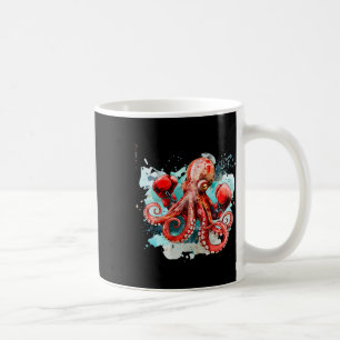 Boxer Octopus Lover Ocean Creature Boxkick Kaffeetasse