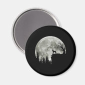 Boxer On Mountain Cool Halloween Ohrs for Her Magnet (Vorderseite/Rückseite)