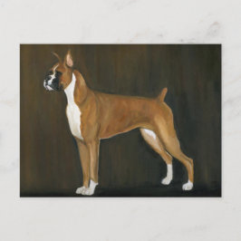 Boxer Original Dog Postkarte