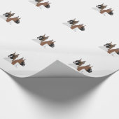 Boxer-Packpapier Geschenkpapier (Ecke)