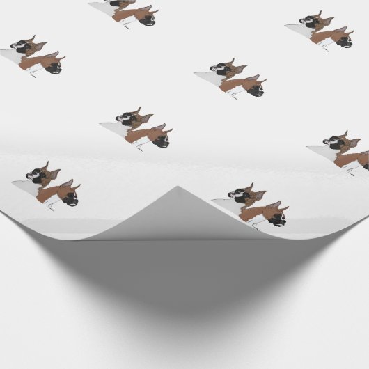 Boxer-Packpapier Geschenkpapier (Ecke)