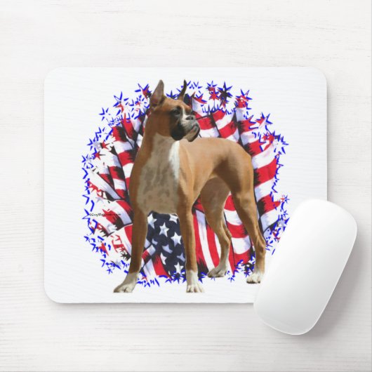 Boxer Patriot Mousepad (Mit Mouse)