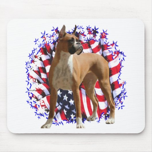 Boxer Patriot Mousepad (Vorne)