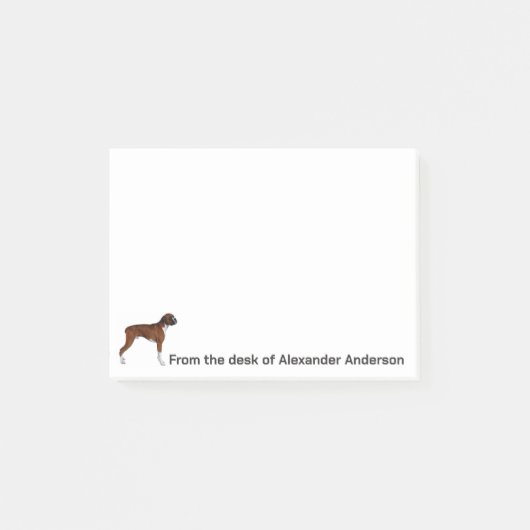 Boxer Personalize Notes Post-it Klebezettel (Vorderseite)
