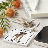 Boxer Personalize Schlüsselanhänger (Vorderseite rechts)