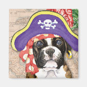 Boxer Pirate Magnet (Vorne)