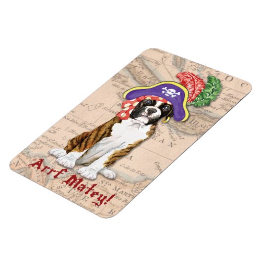 Boxer Pirate Magnet (Linke Seite)