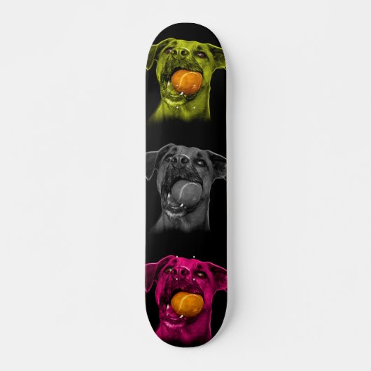 Boxer Pop Art 8173 bb Skateboard (Vorne)