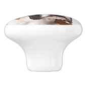 Boxer Portrait Keramikknauf (Seitenansicht)