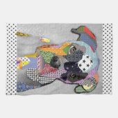 Boxer Portrait Küchentuch (Horizontal)