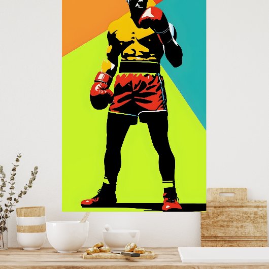 Boxer Poster (Küche)