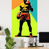 Boxer Poster (Heimbüro)