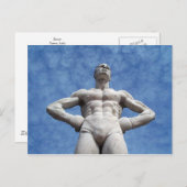 Boxer Postkarte (Vorne/Hinten)