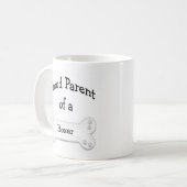 Boxer Proud Parent Kaffeetasse (Vorderseite Links)