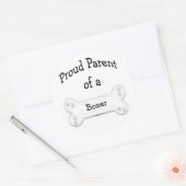 Boxer Proud Parent Sticker (Umschlag)