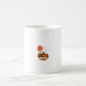 Boxer Pumpkins Lkw Herbstleaf Fall Erntedank Kaffeetasse (Mittel)