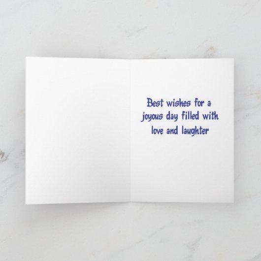 Boxer Puppy Dog Happy Birthday Card - Verse Karte (Innenseite)