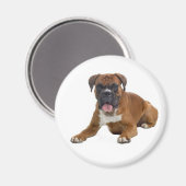 Boxer Puppy Dog Kühlschrankmagnet (Vorderseite/Rückseite)