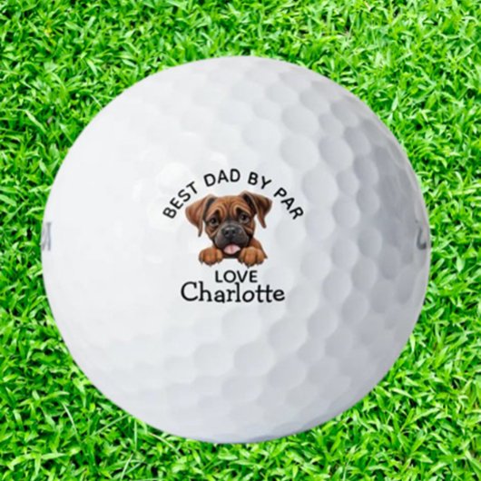 Boxer Puppy  Golfball
