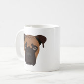 Boxer Puppy Kaffeetasse (Vorderseite Links)