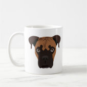 Boxer Puppy Kaffeetasse (Links)